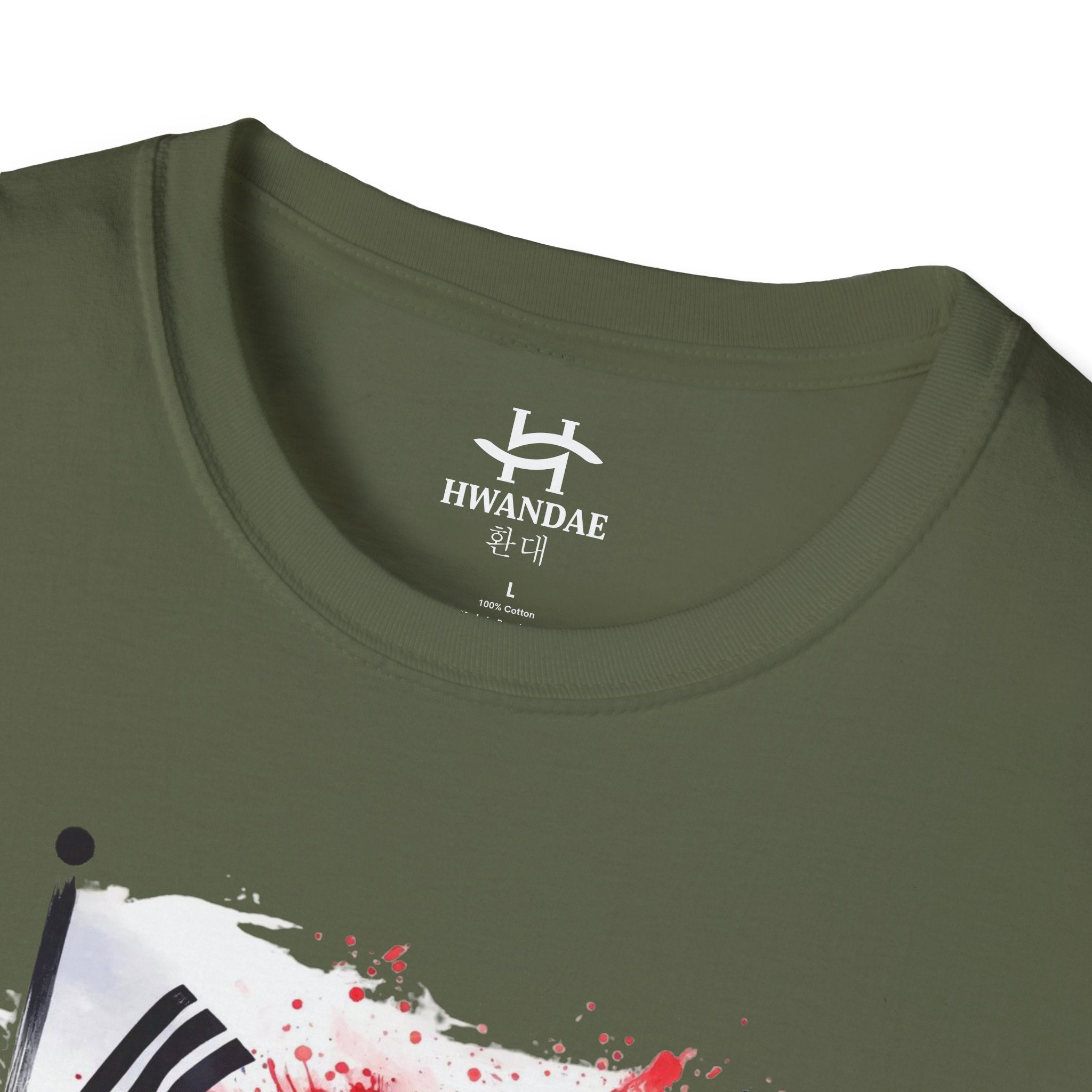 Vibrant South Korean Flag T-Shirt with Korean