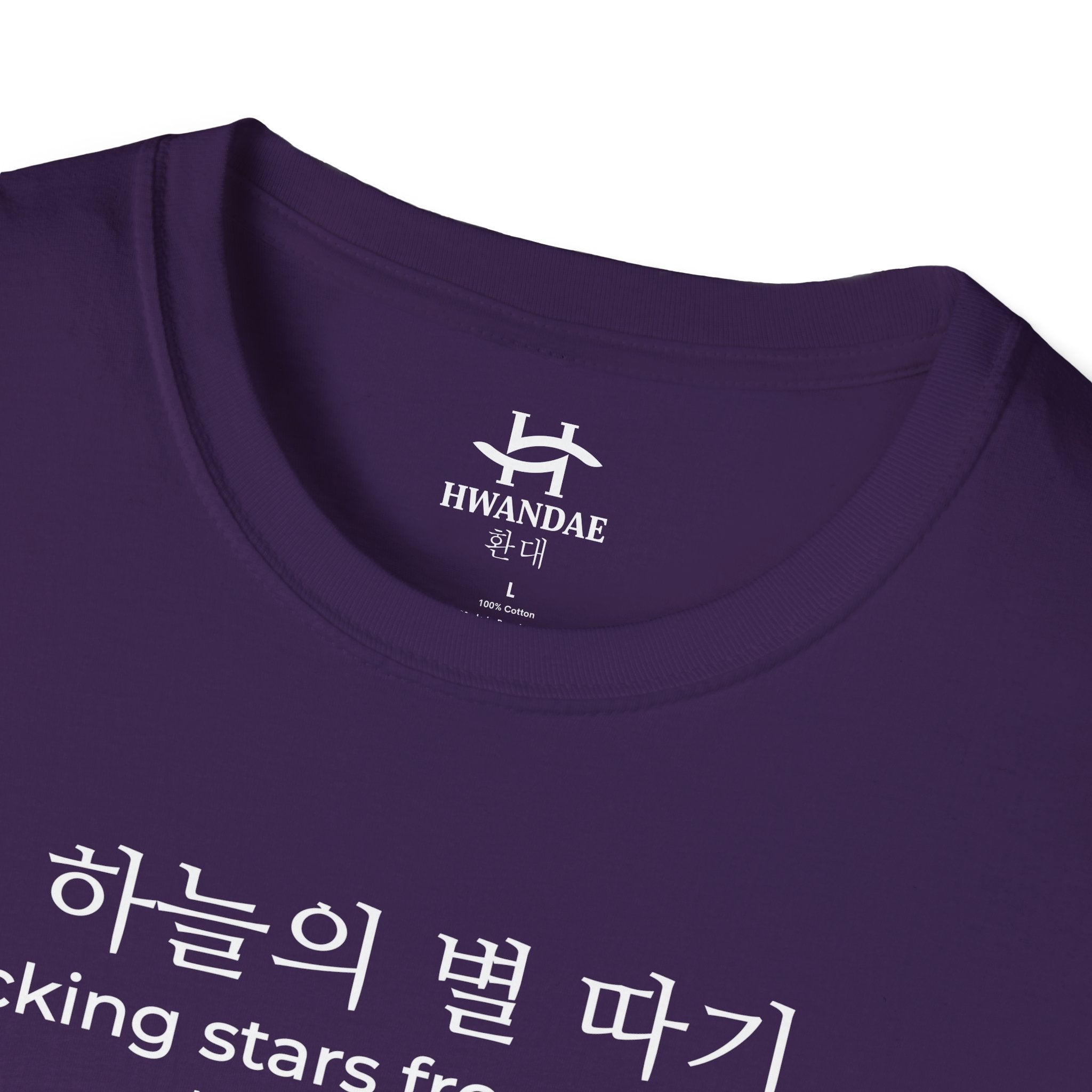한국 속담 '하늘에서 별을 따다' 티셔츠