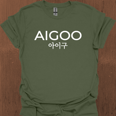 한국어 AIGOO/Oh Dear 티셔츠