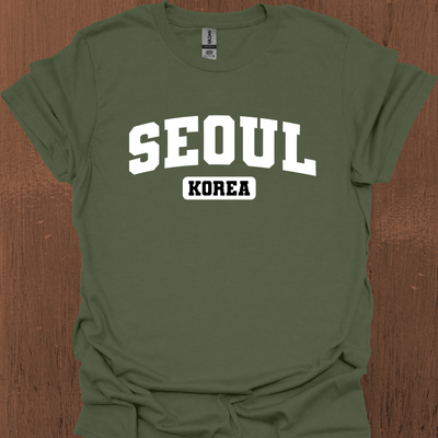 Seoul Korea Varsity T-Shirt