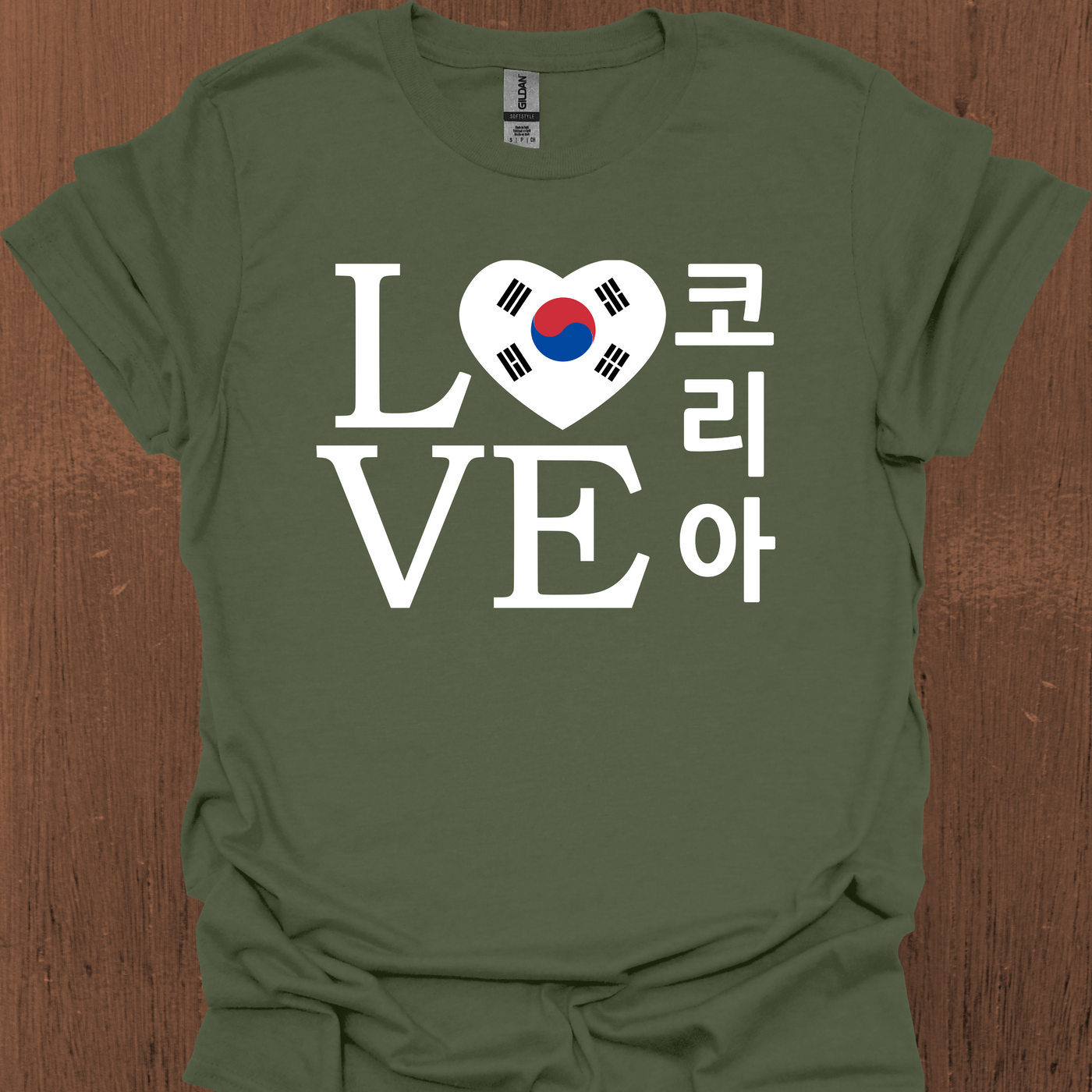 LOVE KOREA 티셔츠