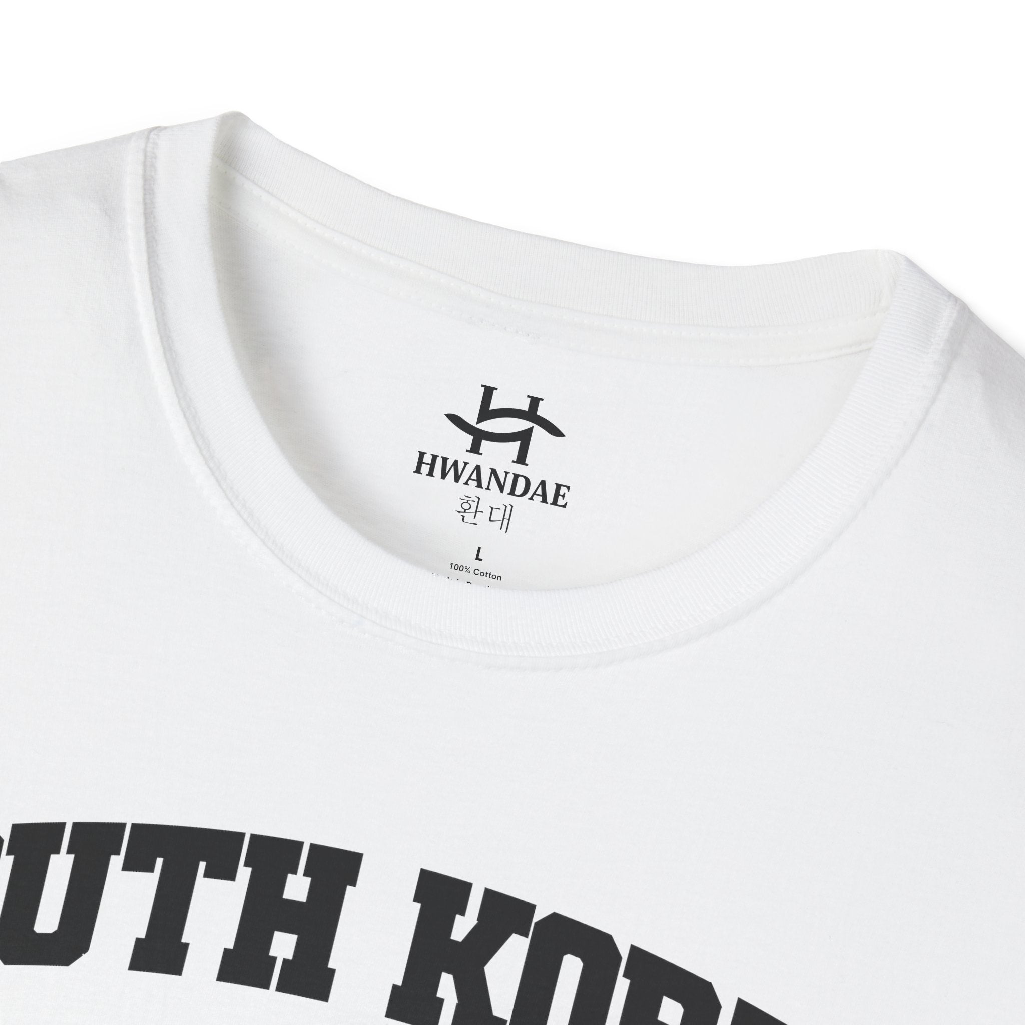 South Korea Varsity T-Shirt with Korean, and Flag