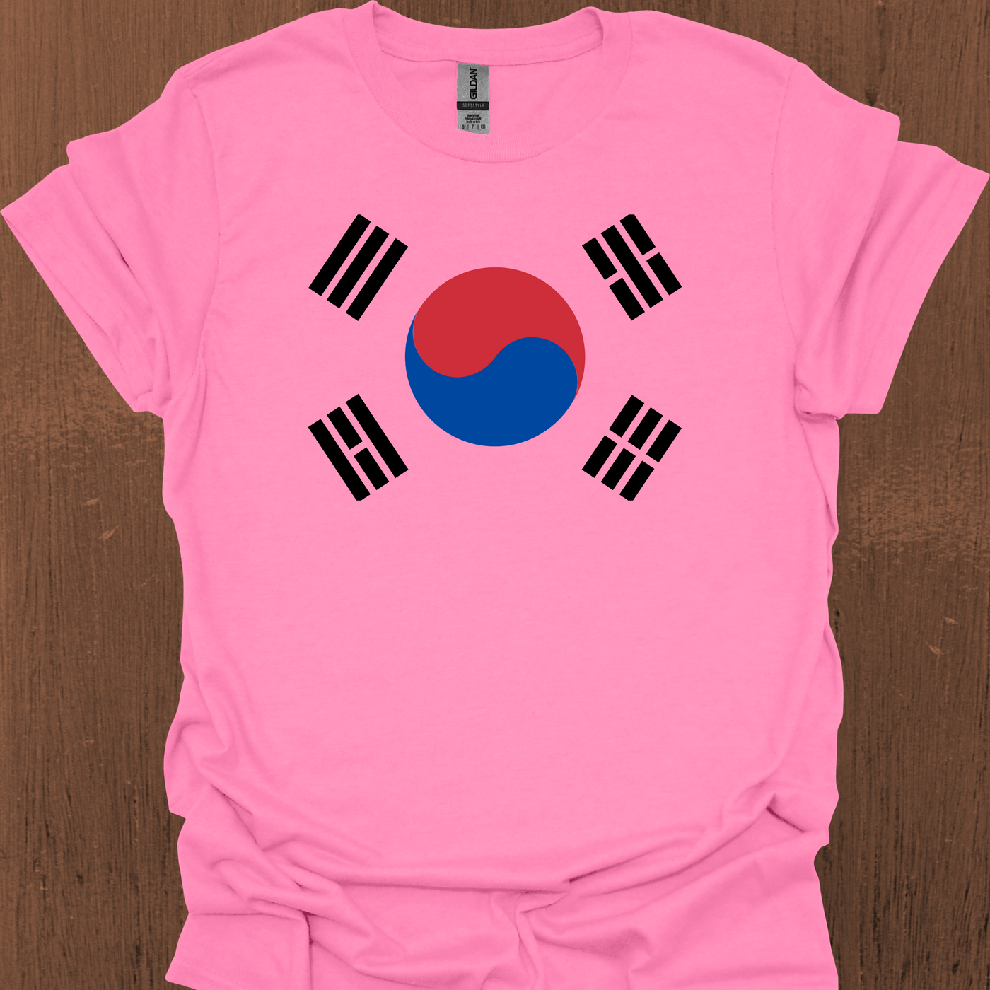 South Korean Flag Styled T-Shirt