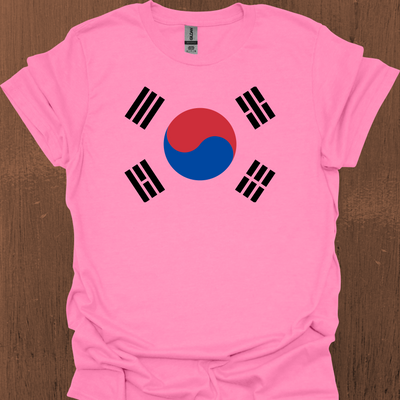 South Korean Flag Styled T-Shirt