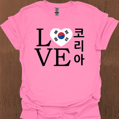 LOVE KOREA 티셔츠