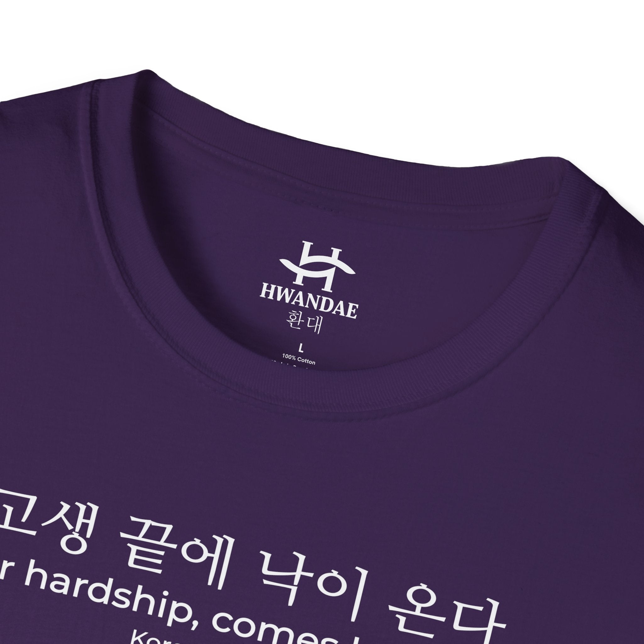 Korean Proverb 'After hardship comes happiness' T-Shirt