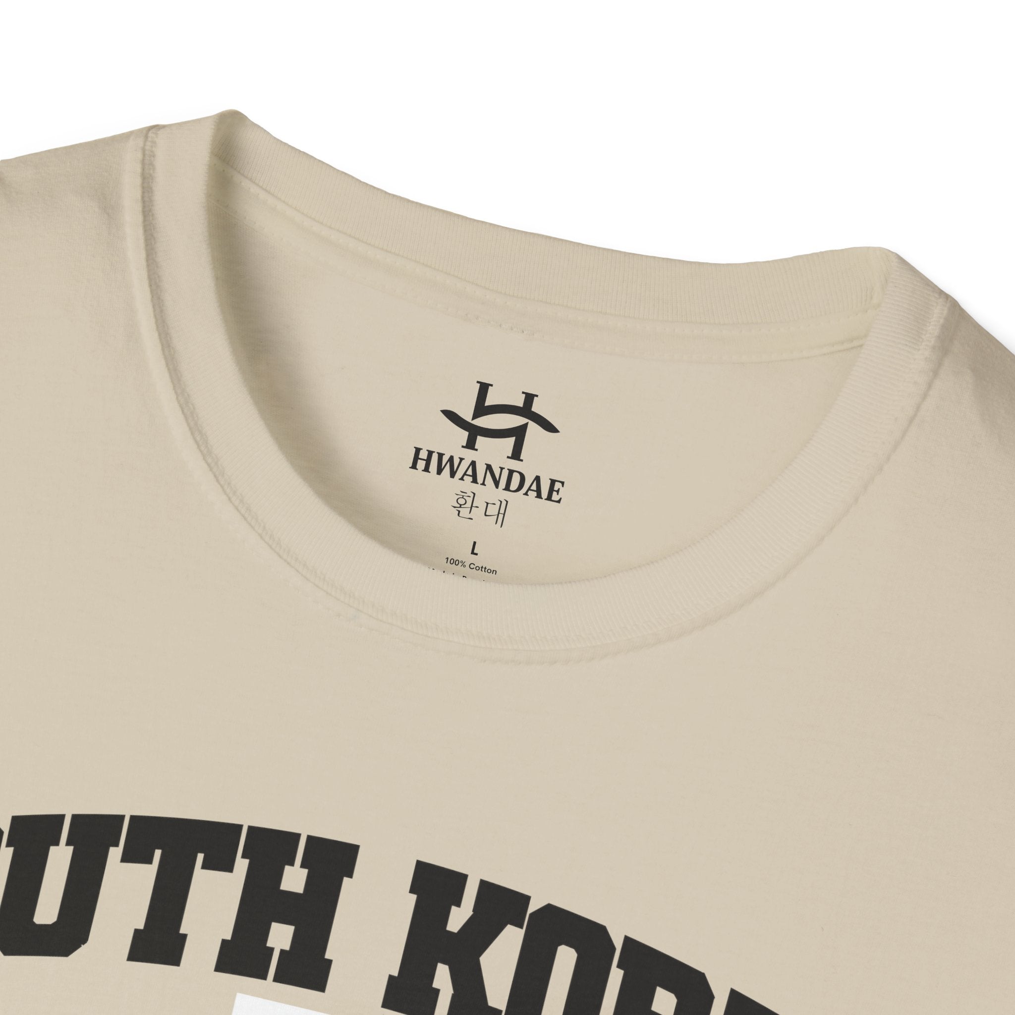 South Korea Varsity T-Shirt with Korean, and Flag