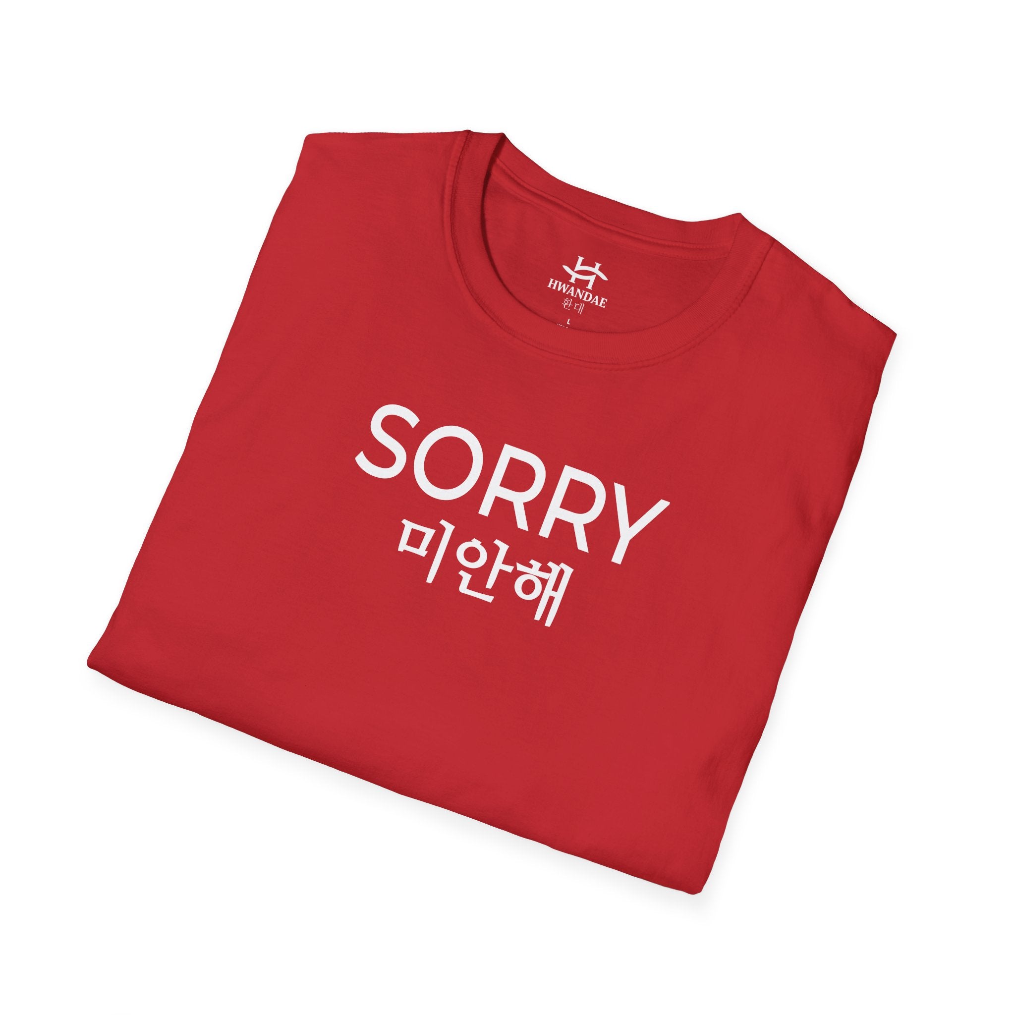 Korean SORRY T-Shirt