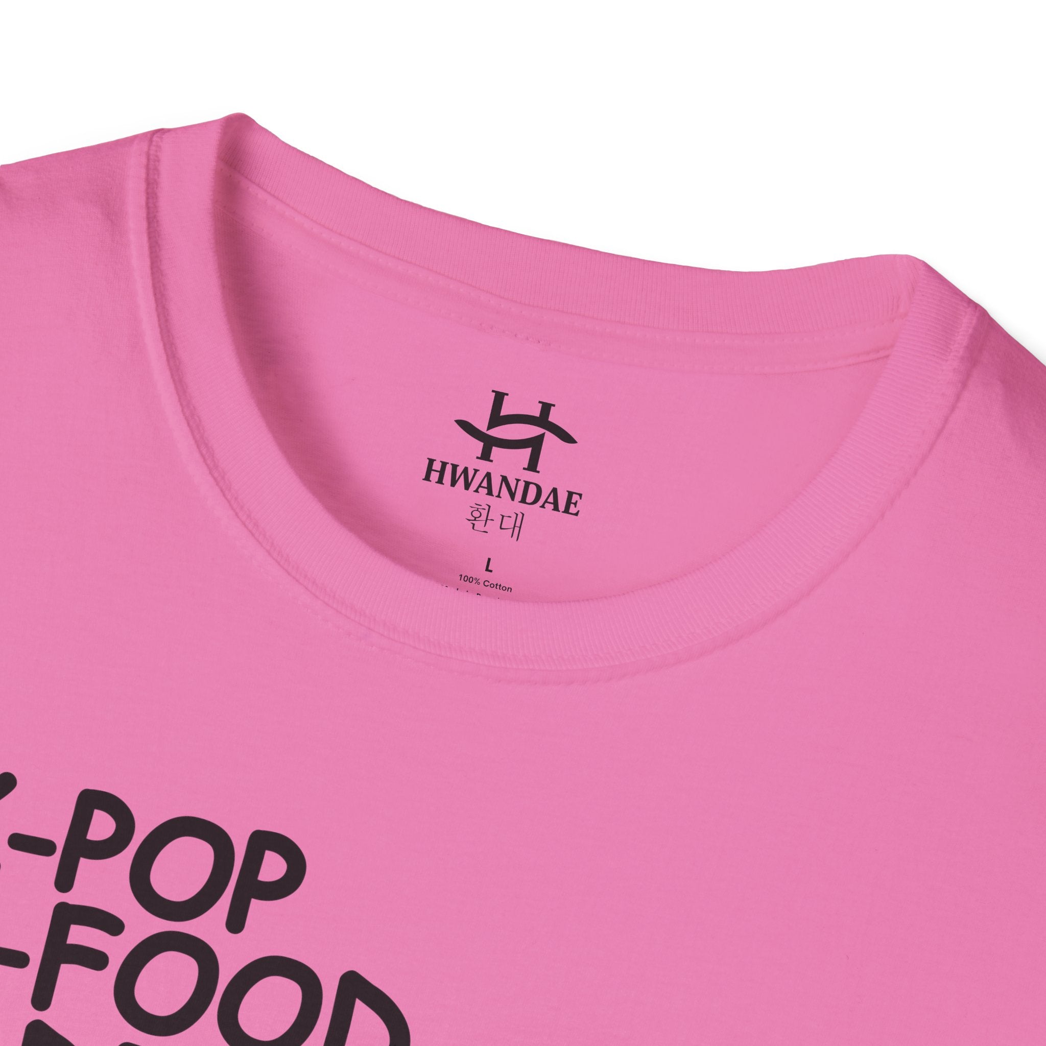 한국 K-POP K-FOOD K-DRAMA K-BEAUTY K-FASHION 티셔츠